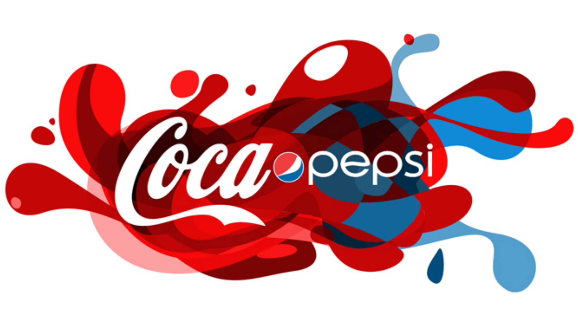 Coca Cola ve Pepsi logolarına ait bir görsel.