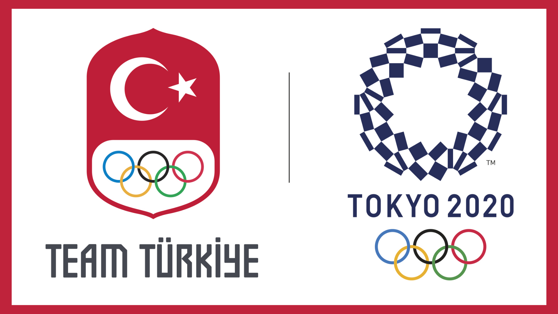2020 Tokyo Olimpiyatları Türkiye Raporu için olimpiyat komitesine ait bir logo görseli.